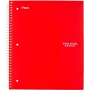 Five Star Spiral Notebook